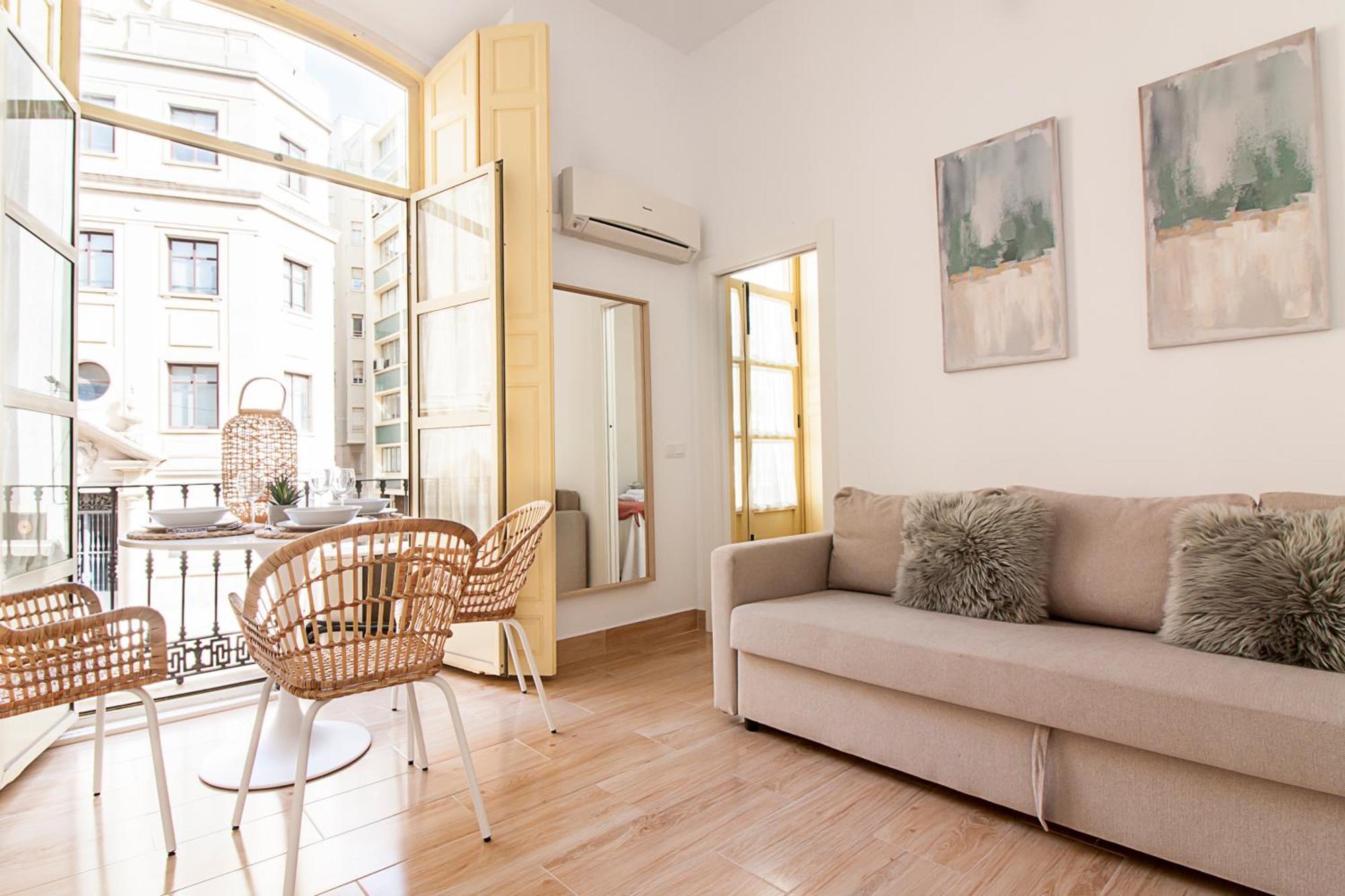 Malaga Center Flat Cathedral Appartement Buitenkant foto