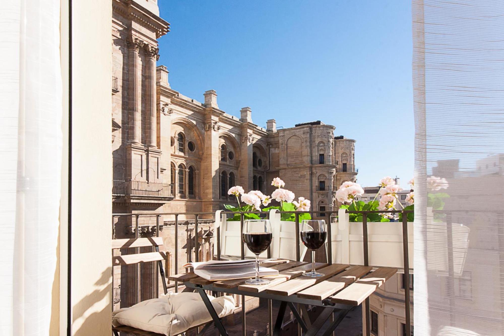 Malaga Center Flat Cathedral Appartement Buitenkant foto